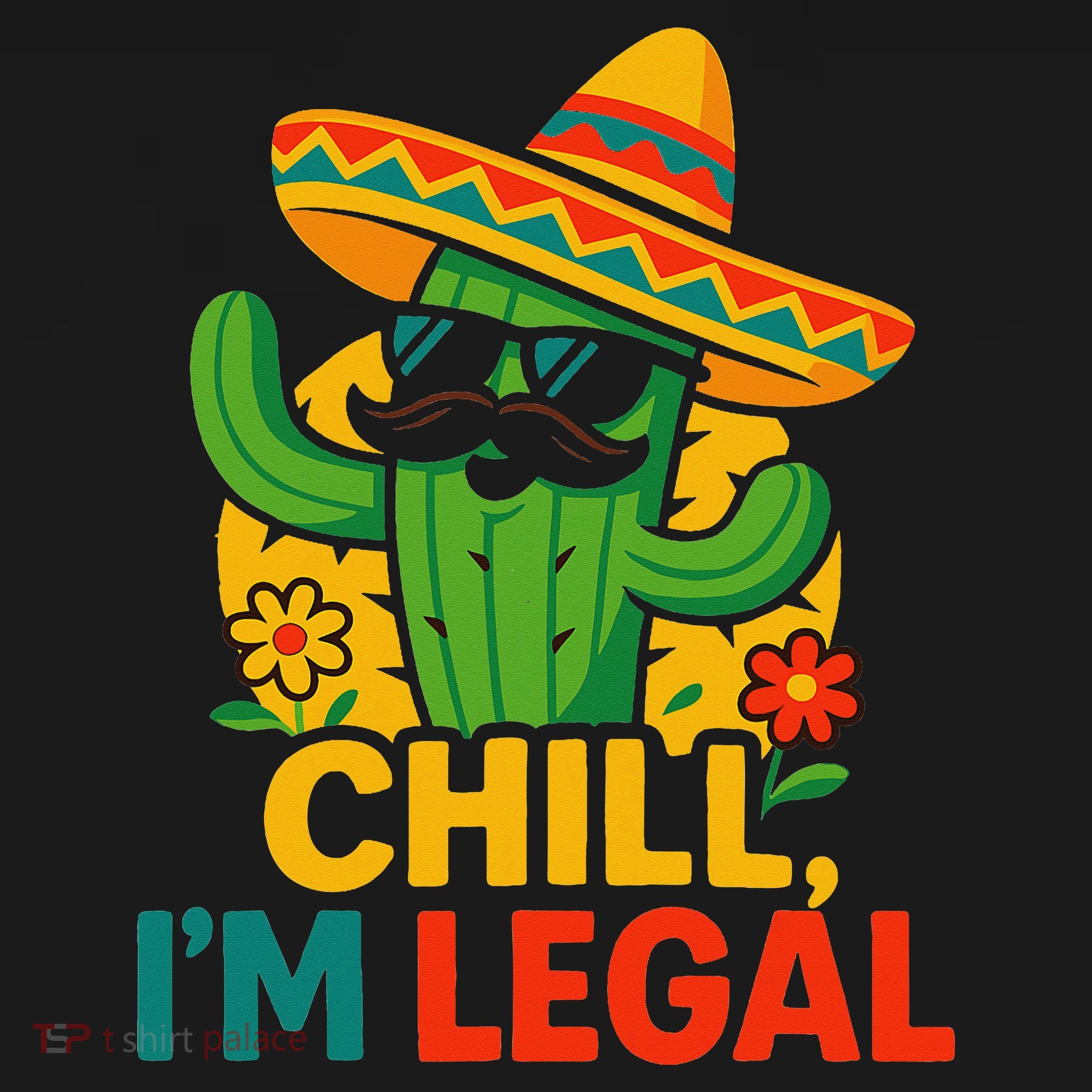 Cinco De Mayo Mexican Immigrant Chill Im Legal Funny Baby Bodysuit