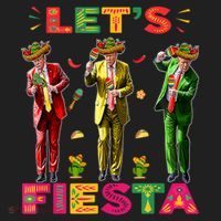 Cinco De Mayo Trump Taco Funny Dancing Trump Let's Fiesta Women's Sweatshirt thumb 2