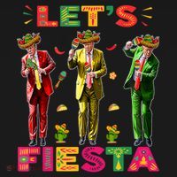 Cinco De Mayo Trump Taco Funny Dancing Trump Let's Fiesta Long Sleeve Shirt thumb 2
