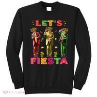 Cinco De Mayo Trump Taco Funny Dancing Trump Let's Fiesta Sweatshirt thumb 0