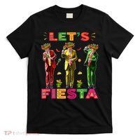 Cinco De Mayo Trump Taco Funny Dancing Trump Let's Fiesta T-Shirt thumb 0