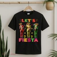 Cinco De Mayo Trump Taco Funny Dancing Trump Let's Fiesta T-Shirt thumb 2