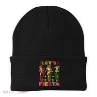 Cinco De Mayo Trump Taco Funny Dancing Trump Let's Fiesta Beanie thumb 0