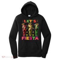 Cinco De Mayo Trump Taco Funny Dancing Trump Let's Fiesta Women's Hoodie thumb 0