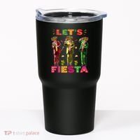 Cinco De Mayo Trump Taco Funny Dancing Trump Let's Fiesta Tumbler thumb 0