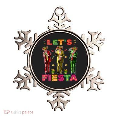Cinco De Mayo Trump Taco Funny Dancing Trump Let's Fiesta Ornament