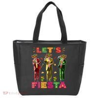 Cinco De Mayo Trump Taco Funny Dancing Trump Let's Fiesta Tote Bag thumb 0