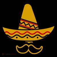 Cinco De Mayo Mustache Sombrero Funny Women's Tank Top thumb 5