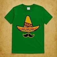 Cinco De Mayo Mustache Sombrero Funny T-Shirt thumb 5