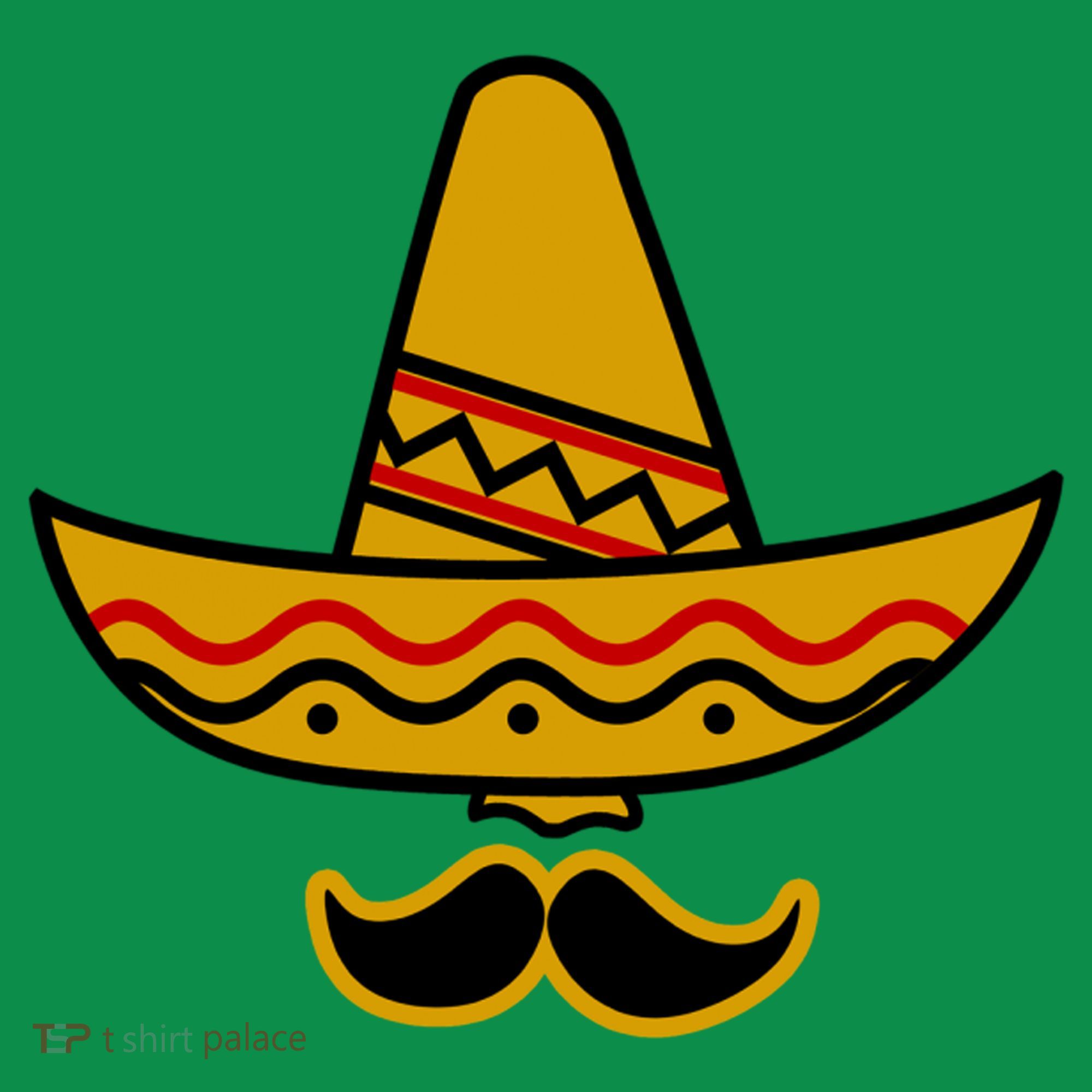 Cinco De Mayo Mustache Sombrero Funny Polo