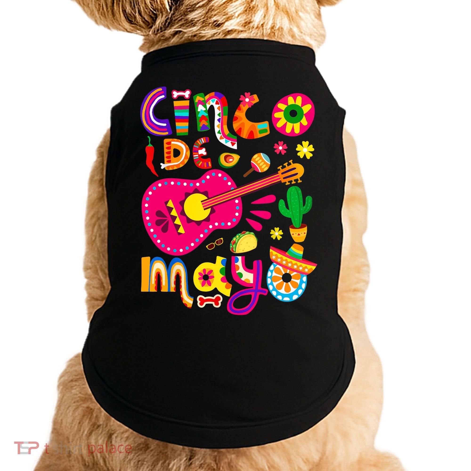Cinco De Mayo Mexican Fiesta 5 De Mayo Doggie Tank
