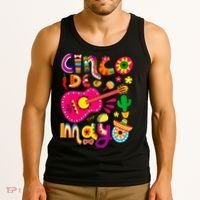 Cinco De Mayo Mexican Fiesta 5 De Mayo Tank Top thumb 3