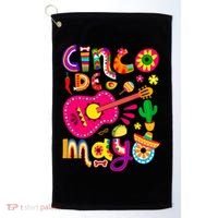 Cinco De Mayo Mexican Fiesta 5 De Mayo Golf Towel thumb 0