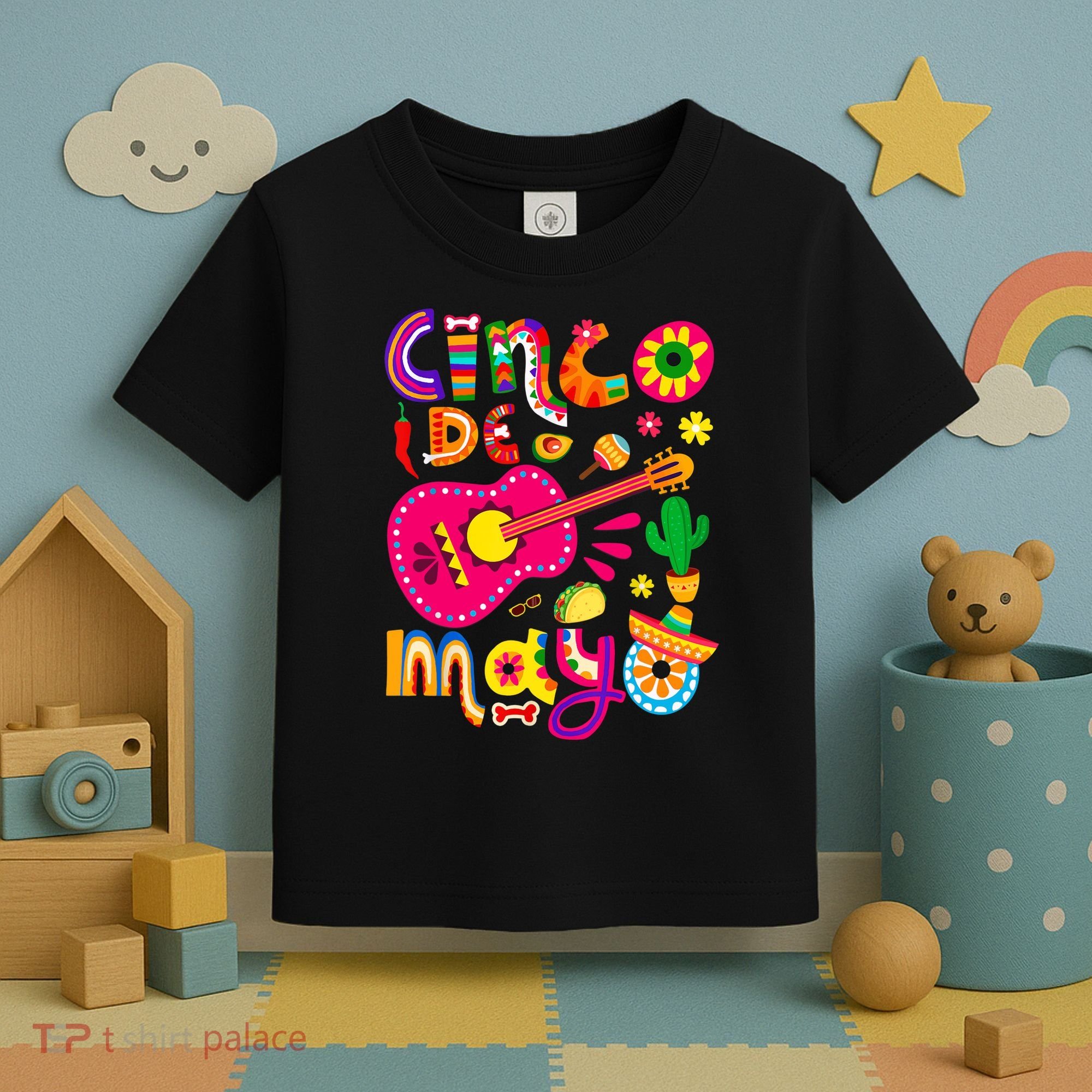 Cinco De Mayo Mexican Fiesta 5 De Mayo Toddler T-Shirt