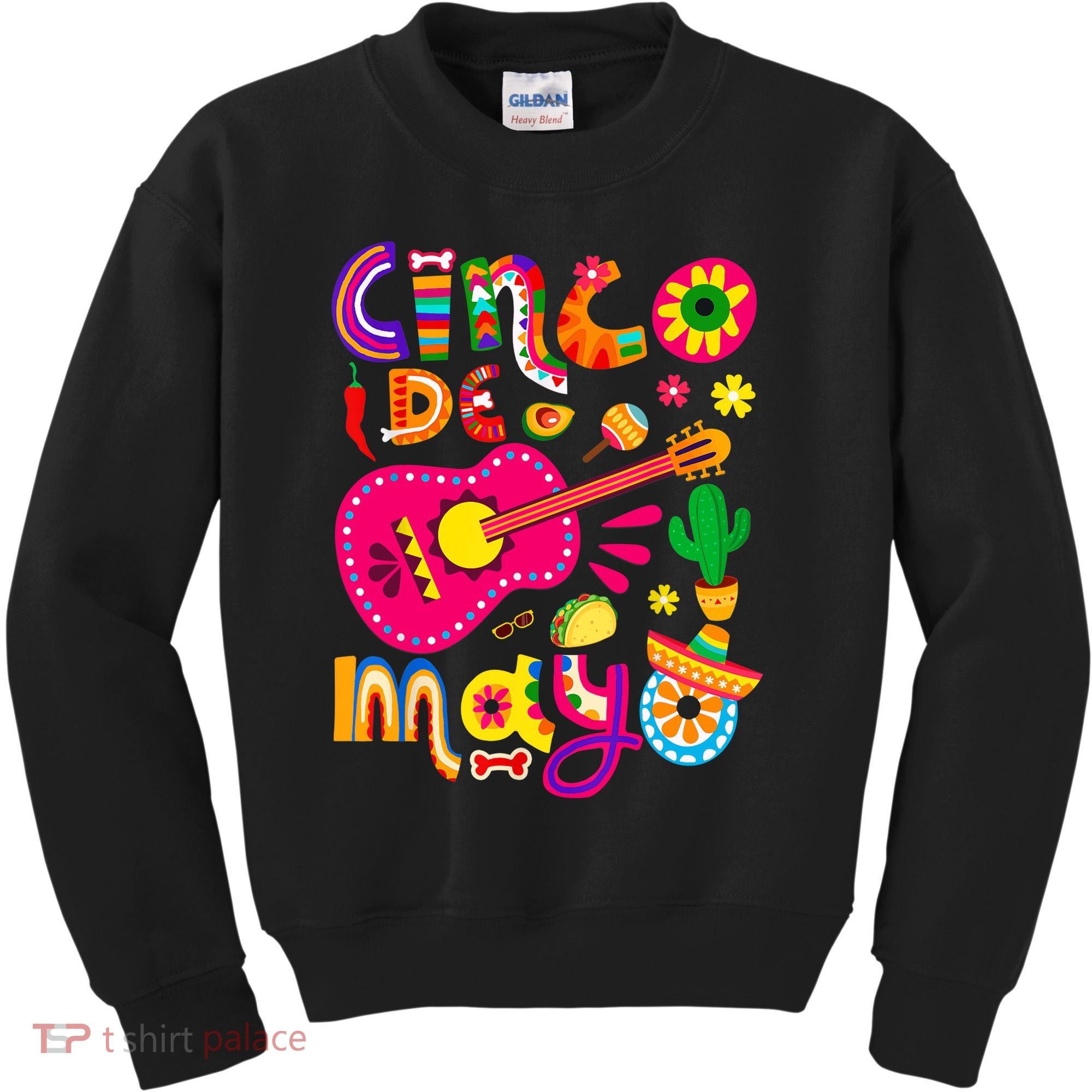 Cinco De Mayo Mexican Fiesta 5 De Mayo Kids Sweatshirt