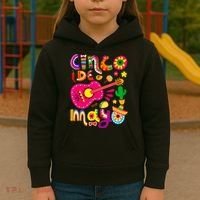 Cinco De Mayo Mexican Fiesta 5 De Mayo Kids Hoodie thumb 3