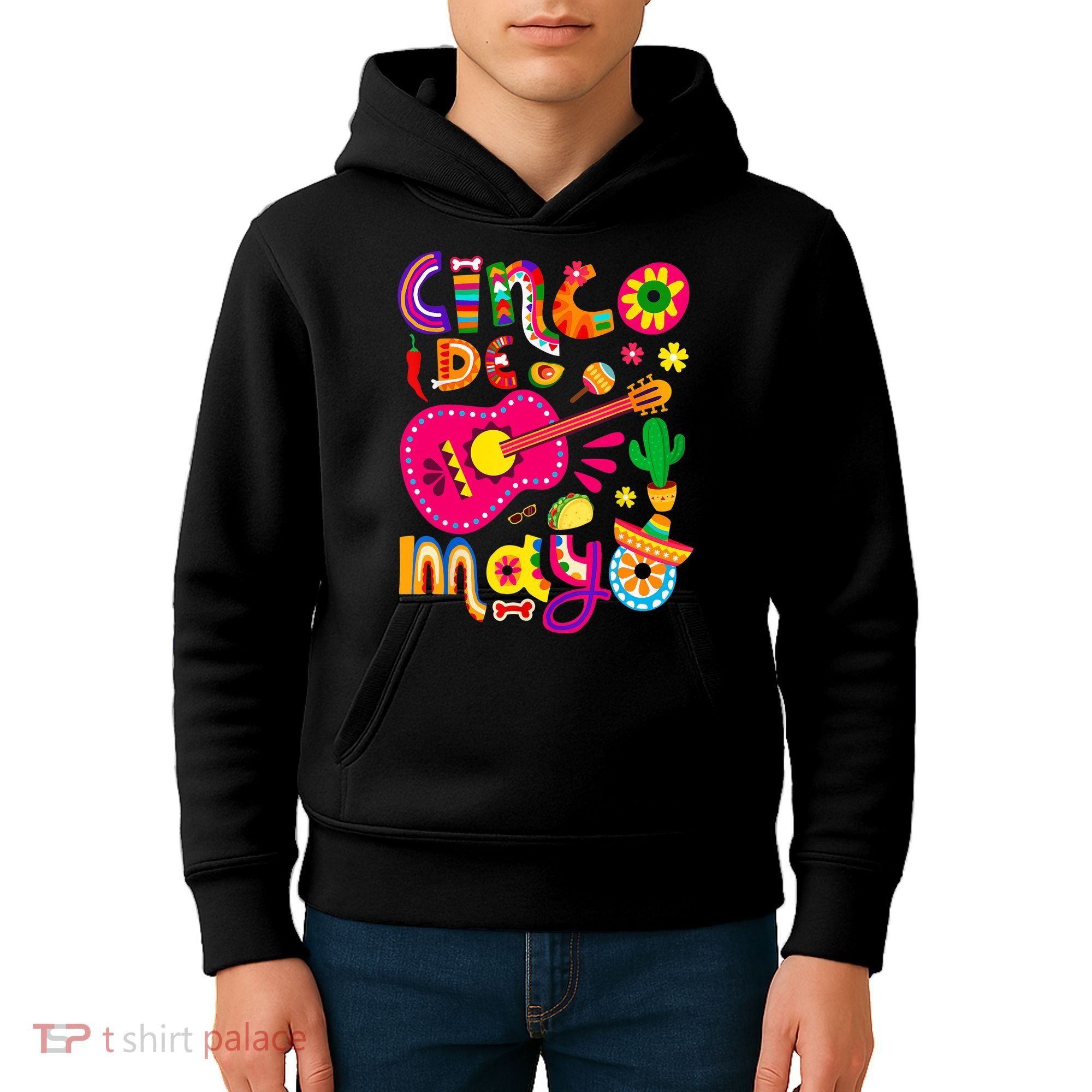 Cinco De Mayo Mexican Fiesta 5 De Mayo Kids Hoodie