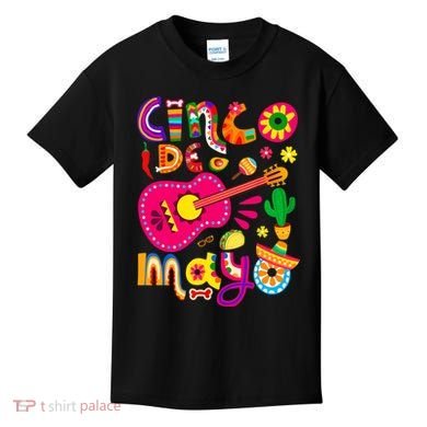 Cinco De Mayo Mexican Fiesta 5 De Mayo Kids T-Shirt