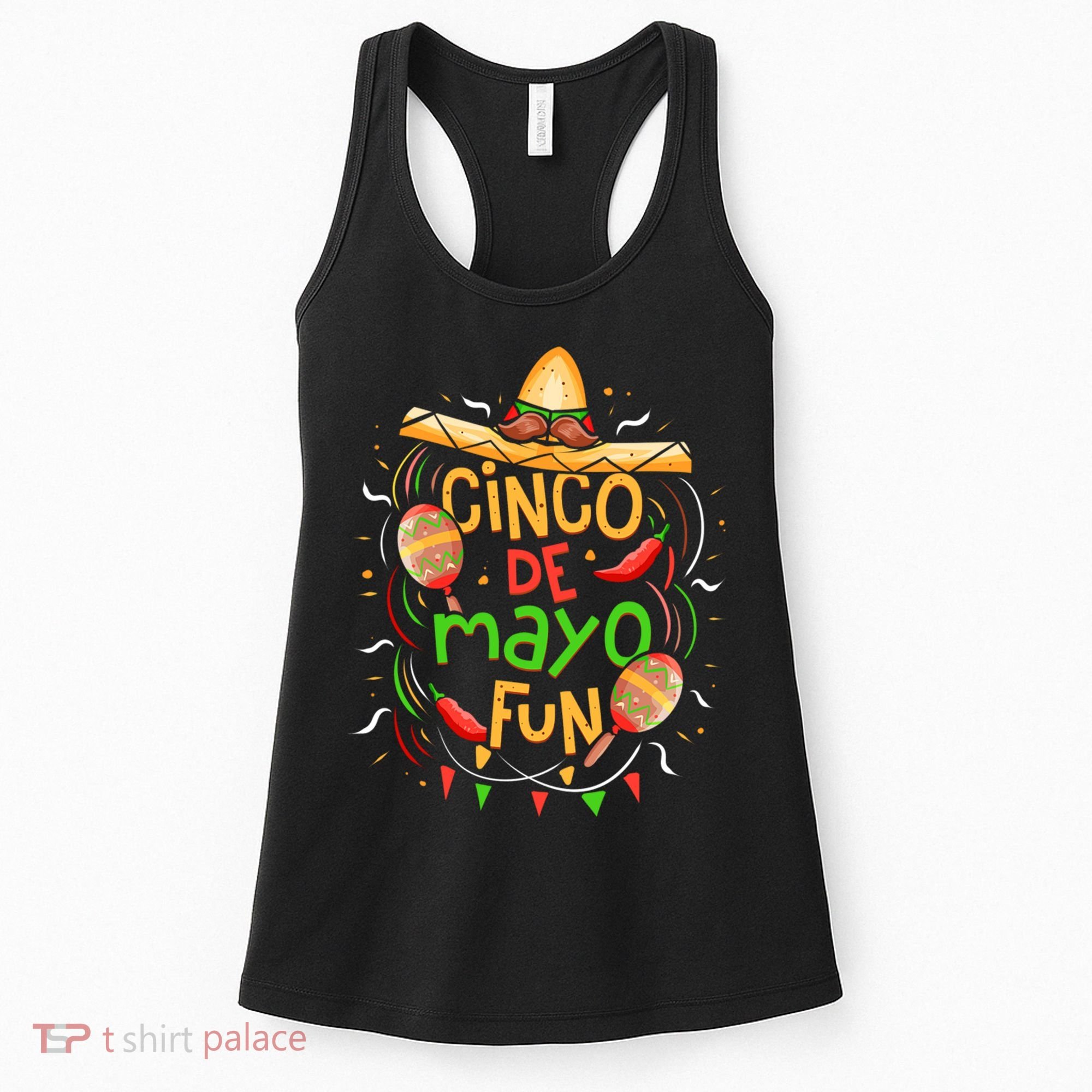 Cinco De Mayo Fun Celebration Women's Tank Top