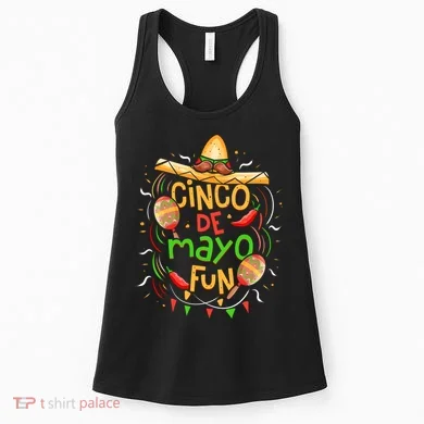 Cinco De Mayo Fun Celebration Women's Tank Top