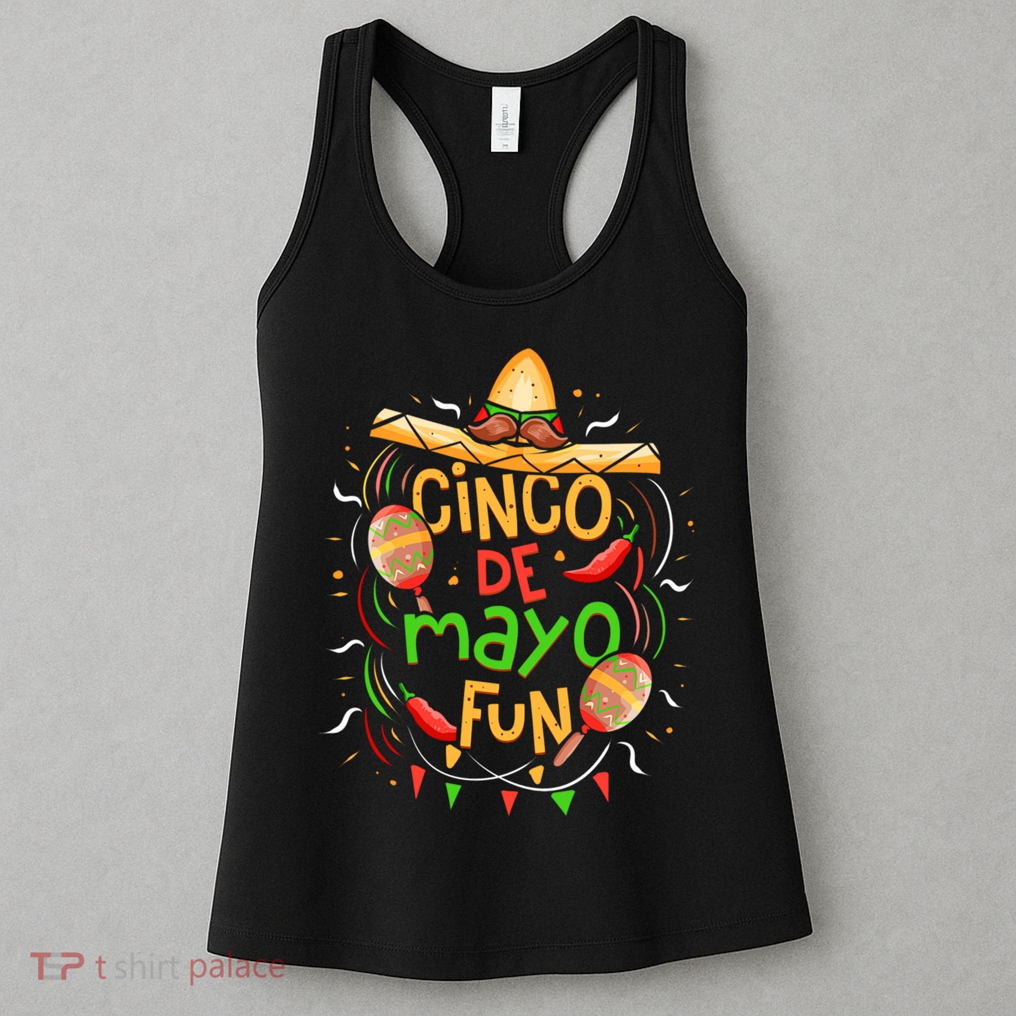 Cinco De Mayo Fun Celebration Women's Tank Top