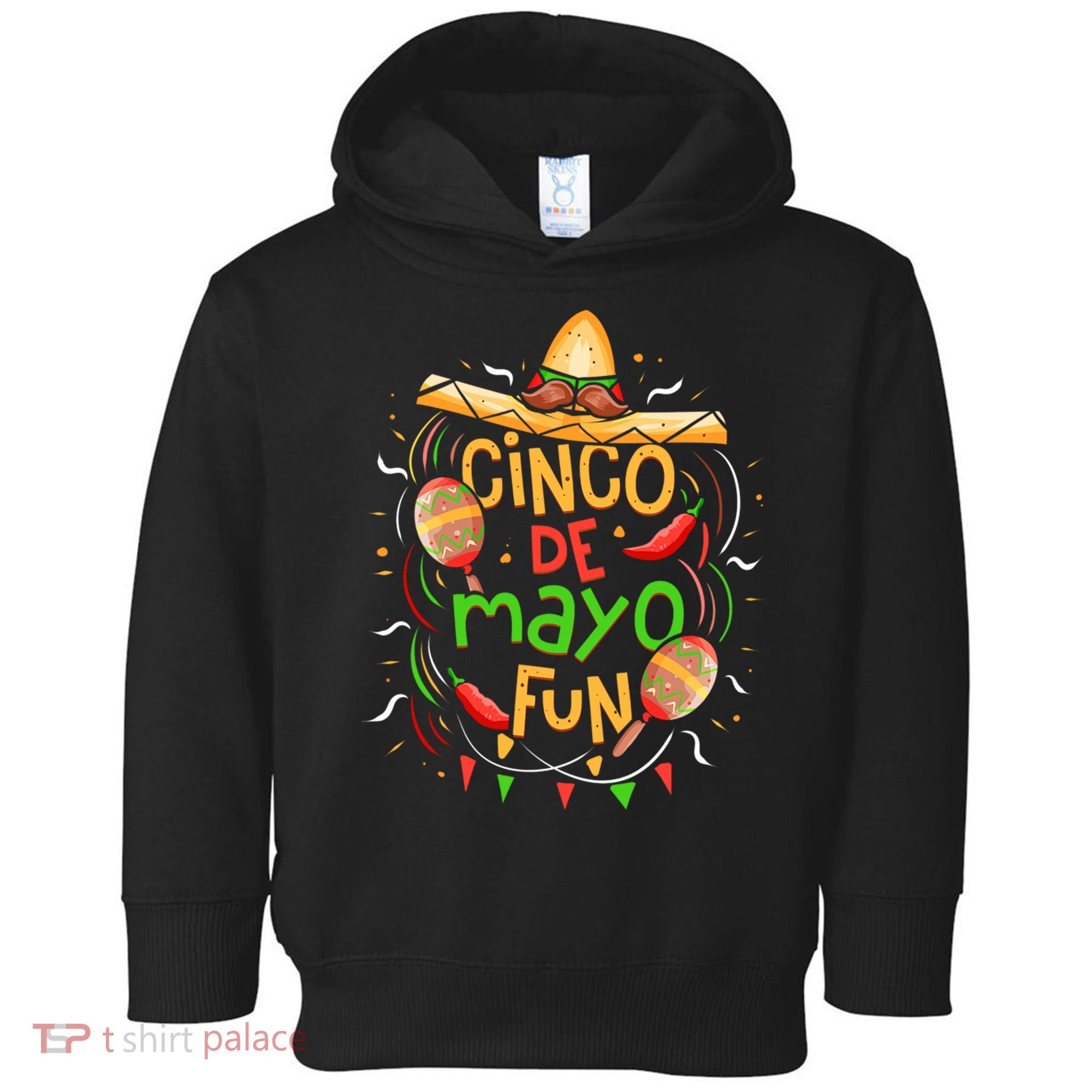 Cinco De Mayo Fun Celebration Toddler Hoodie