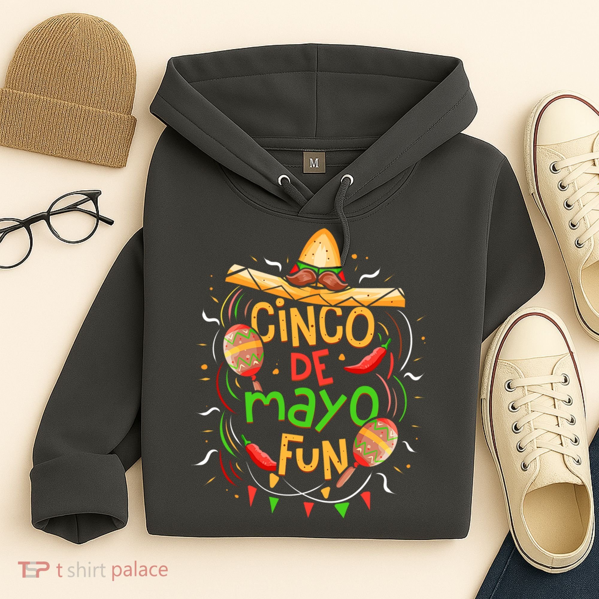 Cinco De Mayo Fun Celebration Hoodie