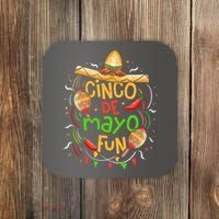 Cinco De Mayo Fun Celebration Coaster thumb 0