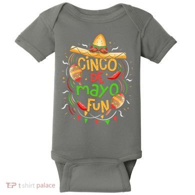 Cinco De Mayo Fun Celebration Baby Bodysuit