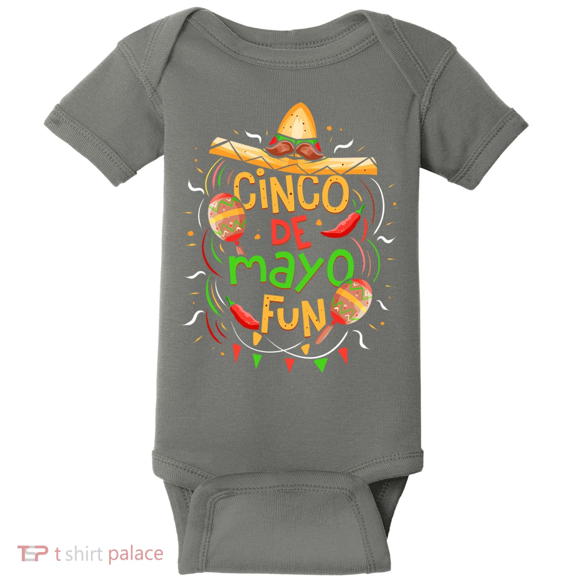 Cinco De Mayo Fun Celebration Baby Bodysuit