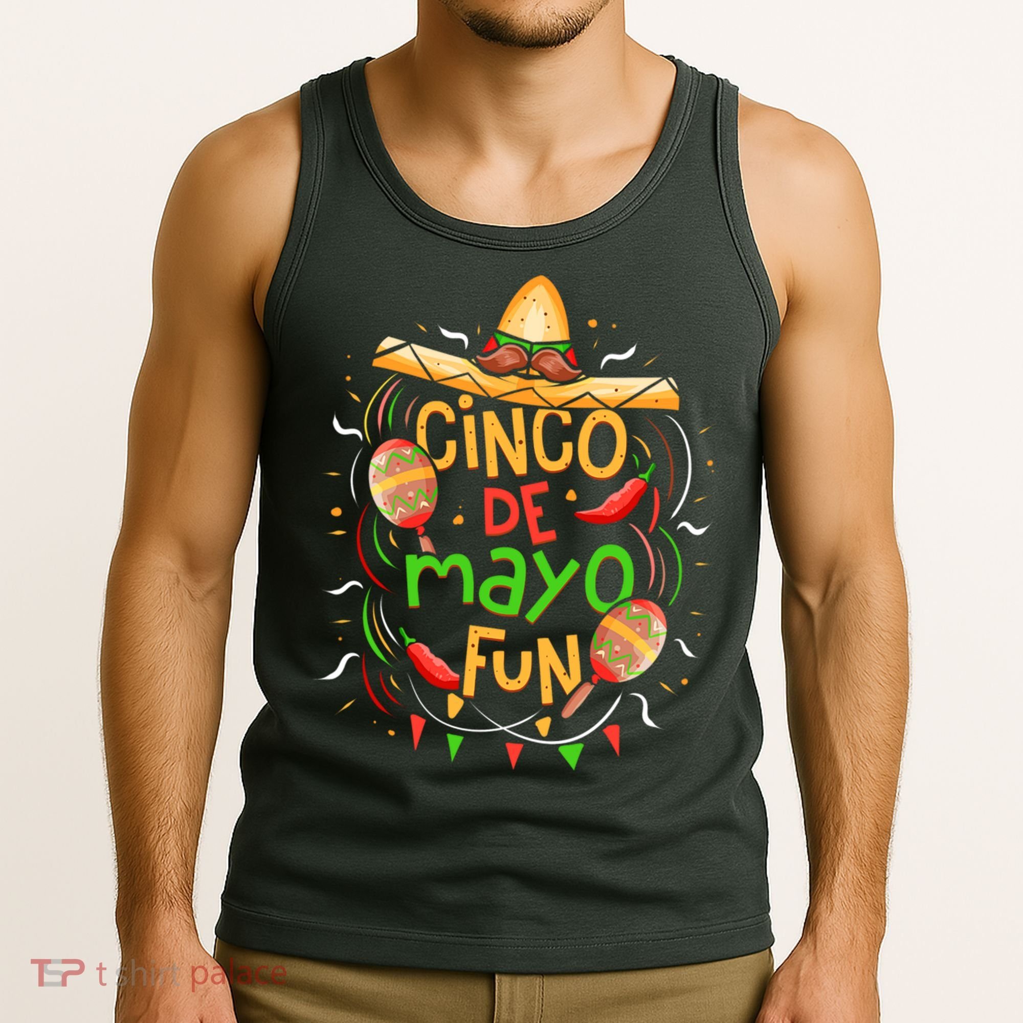 Cinco De Mayo Fun Celebration Tank Top