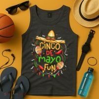 Cinco De Mayo Fun Celebration Tank Top thumb 4