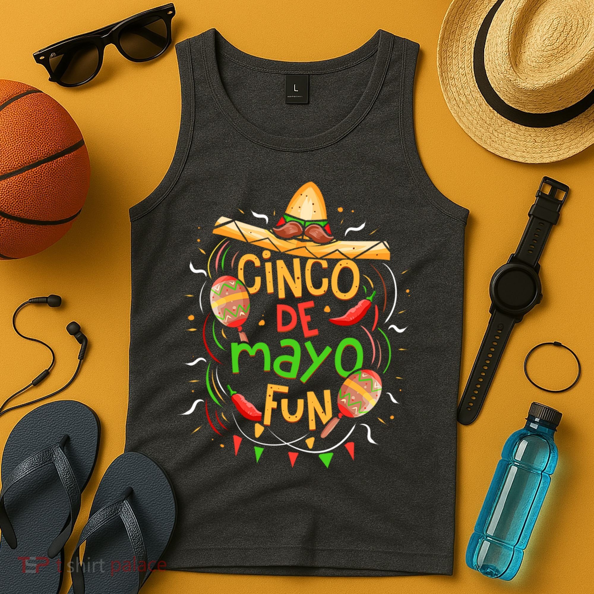 Cinco De Mayo Fun Celebration Tank Top