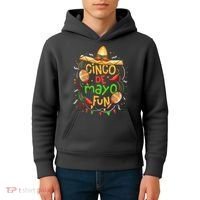 Cinco De Mayo Fun Celebration Kids Hoodie thumb 4