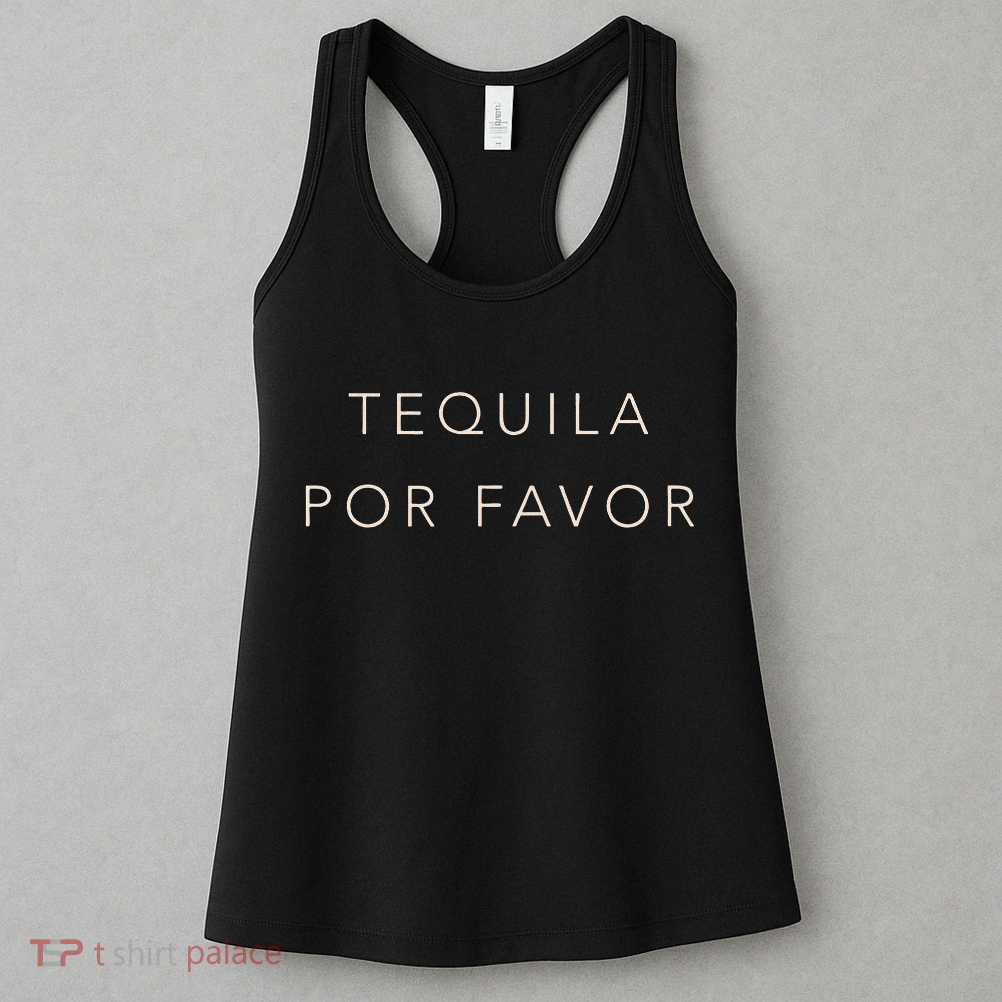 Cinco De Mayo Tequila Por Favor Cute Women's Tank Top
