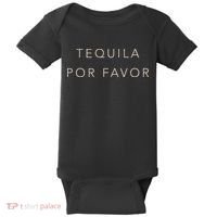 Cinco De Mayo Tequila Por Favor Cute Baby Bodysuit thumb 0