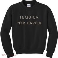 Cinco De Mayo Tequila Por Favor Cute Kids Sweatshirt thumb 0
