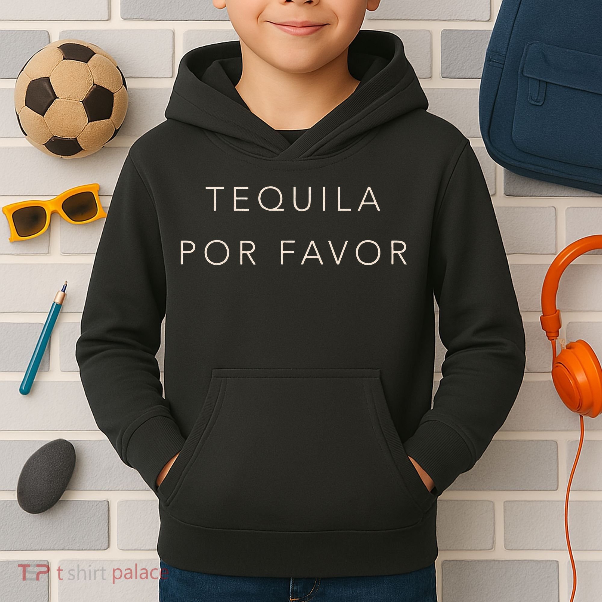 Cinco De Mayo Tequila Por Favor Cute Kids Hoodie