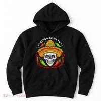 Cinco De Mayo Hot Chili Peppers Skull Hoodie thumb 0