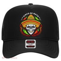 Cinco De Mayo Hot Chili Peppers Skull Hat thumb 0
