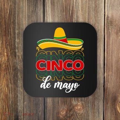 Cinco De Mayo Fiesta Retro Coaster