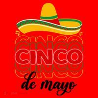 Cinco De Mayo Fiesta Retro Santa Hat thumb 1