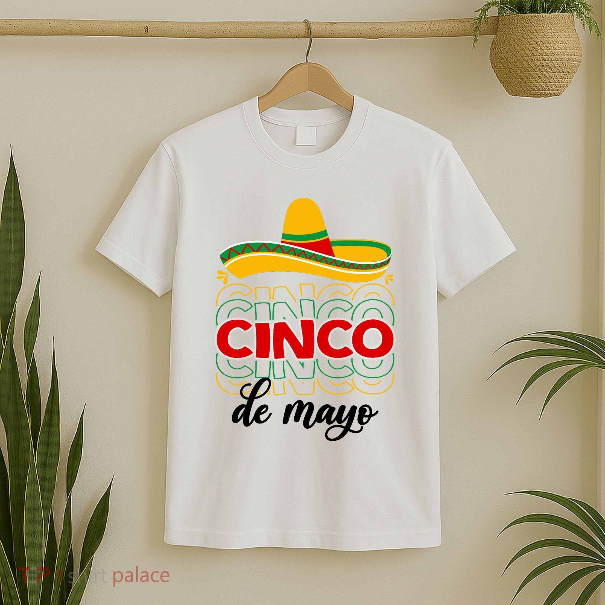 Cinco De Mayo Fiesta Retro T-Shirt