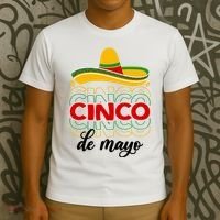Cinco De Mayo Fiesta Retro T-Shirt thumb 3
