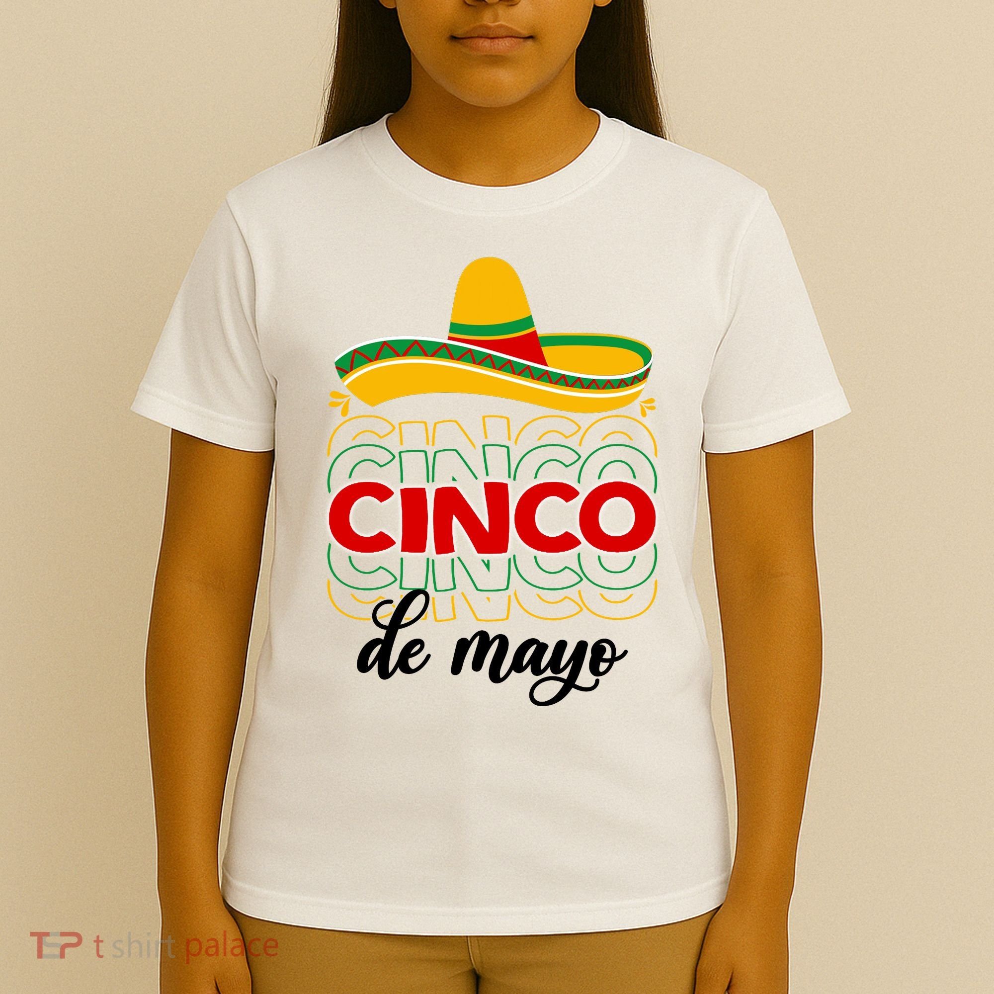 Cinco De Mayo Fiesta Retro T-Shirt