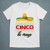 Cinco De Mayo Fiesta Retro T-Shirt thumb 5