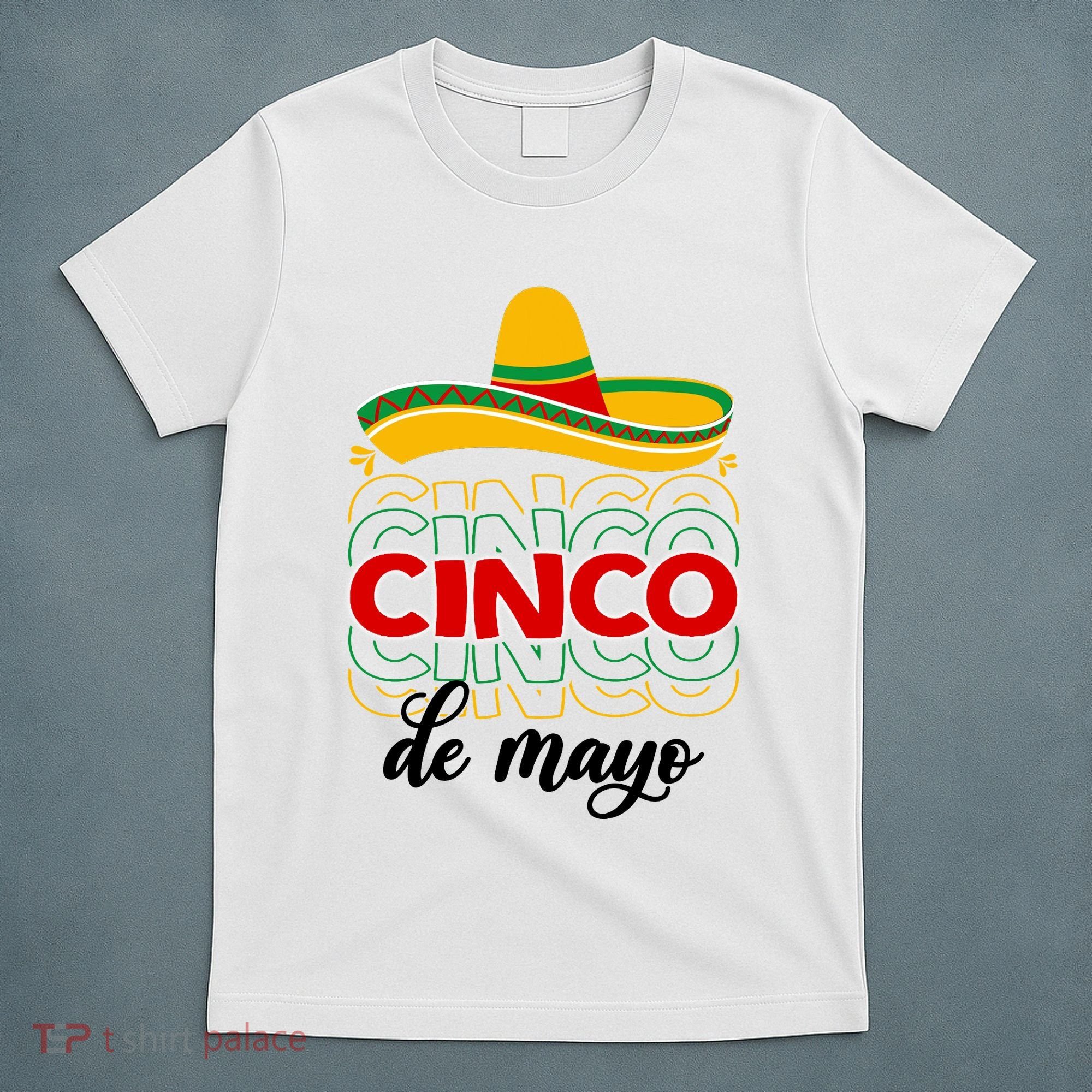 Cinco De Mayo Fiesta Retro T-Shirt