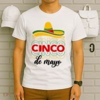 Cinco De Mayo Fiesta Retro T-Shirt thumb 6