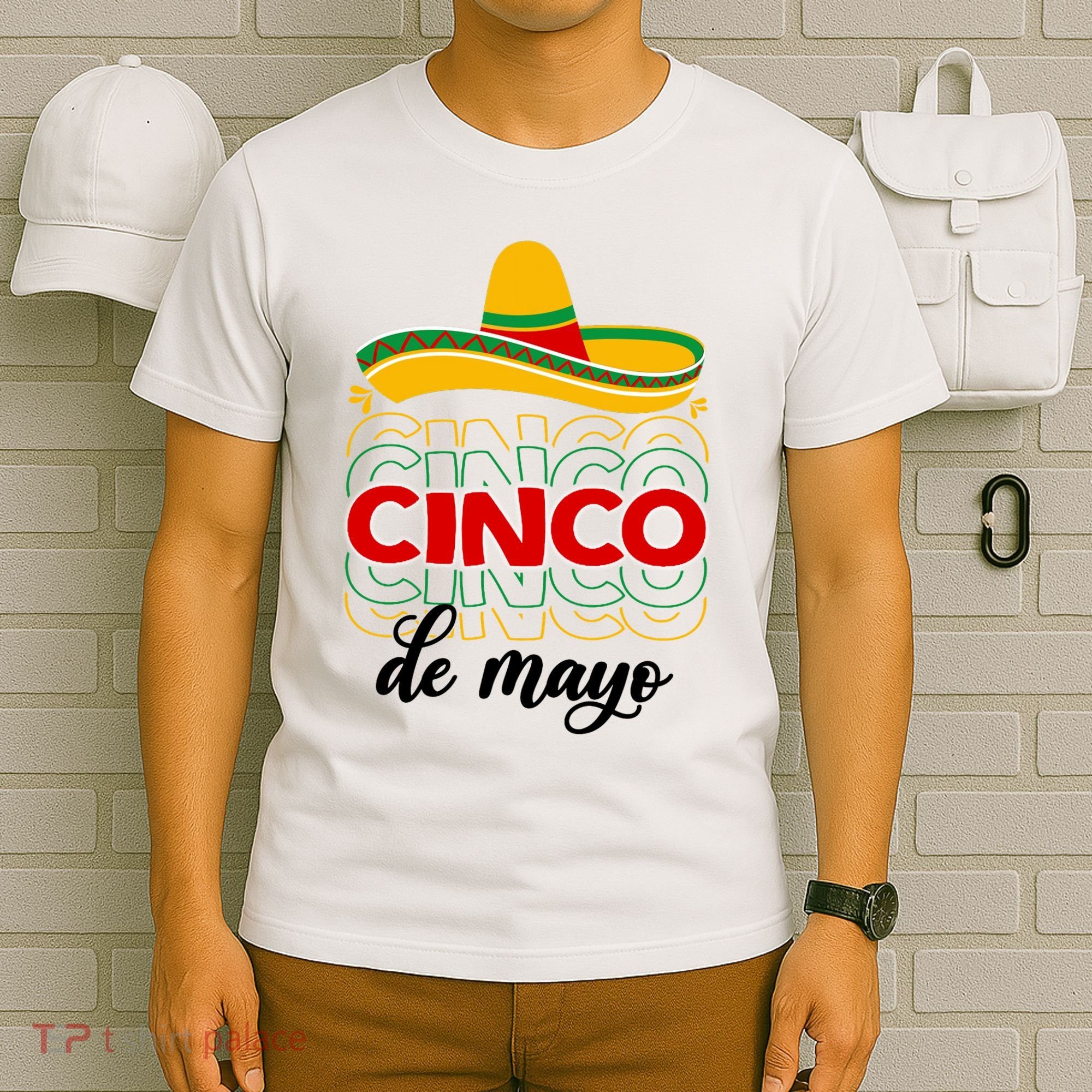 Cinco De Mayo Fiesta Retro T-Shirt
