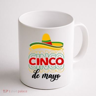 Cinco De Mayo Fiesta Retro Coffee Mug back